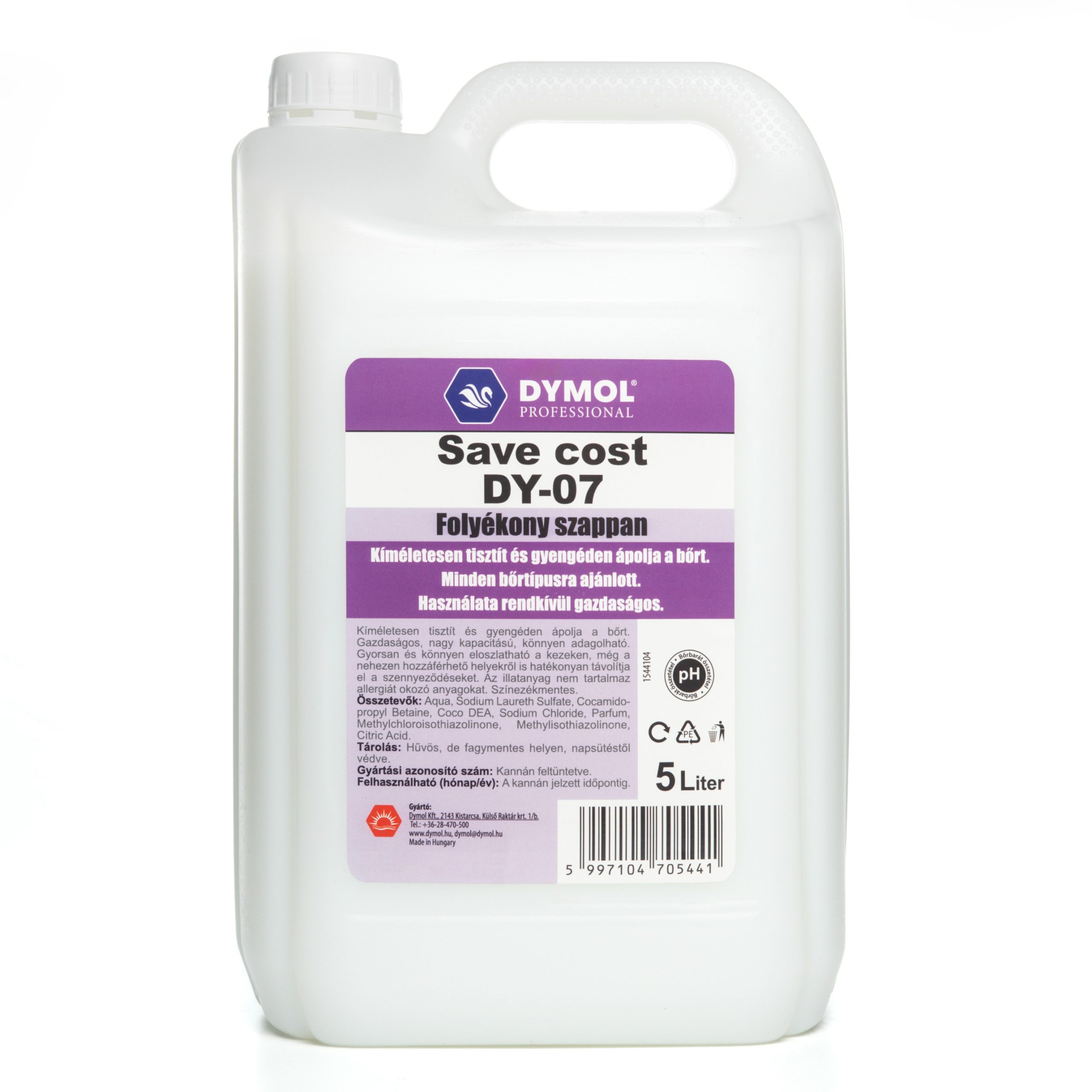DY-07 Folyékony szappan save cost 5000 ml
